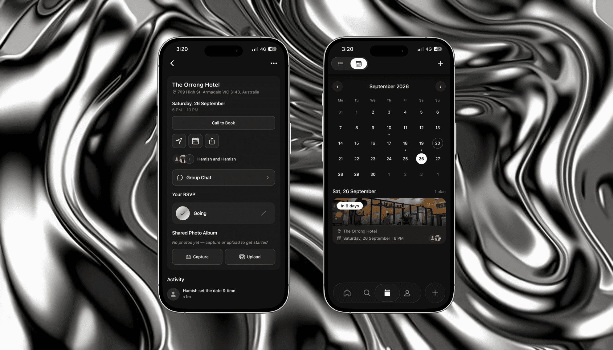 AI app dashboard