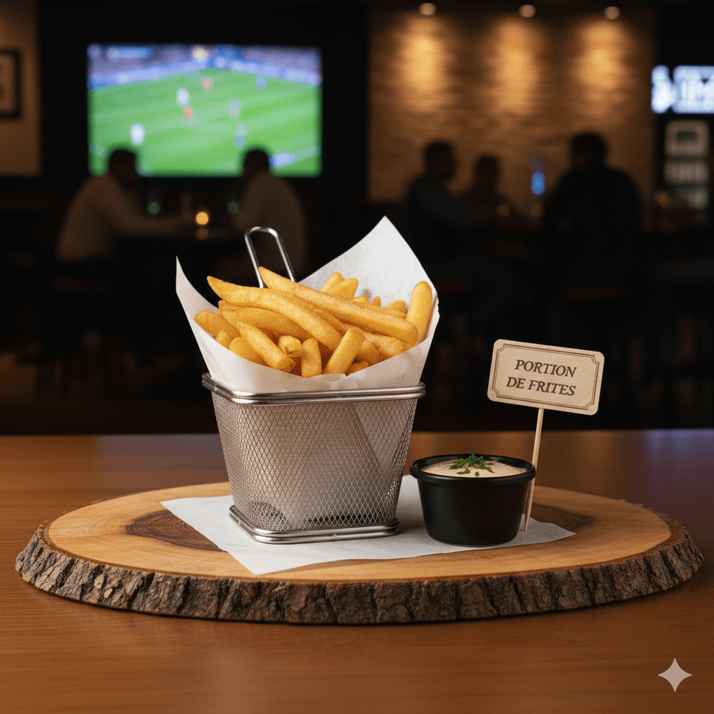 Portion de frites Half Time