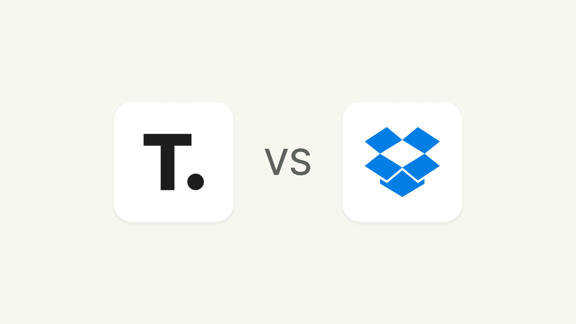 trustworthy and dropbox logos