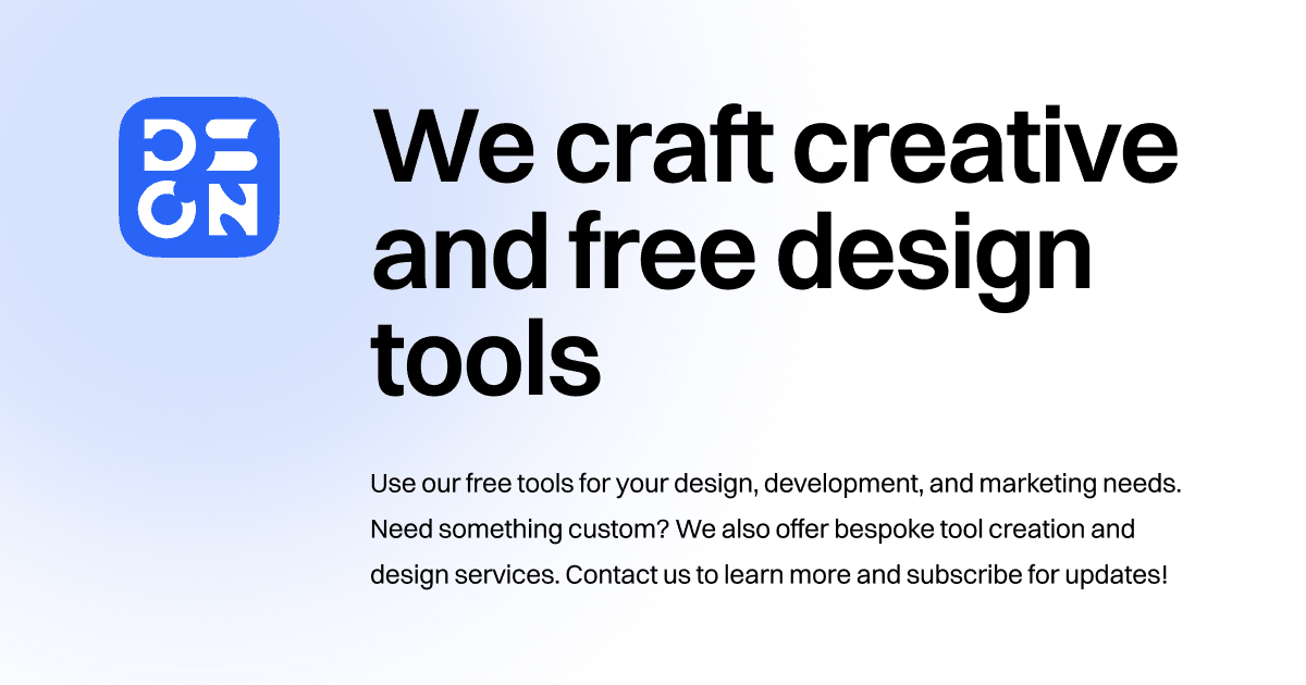 We Craft Creative And Free Design Tools We craft creative and free design tools