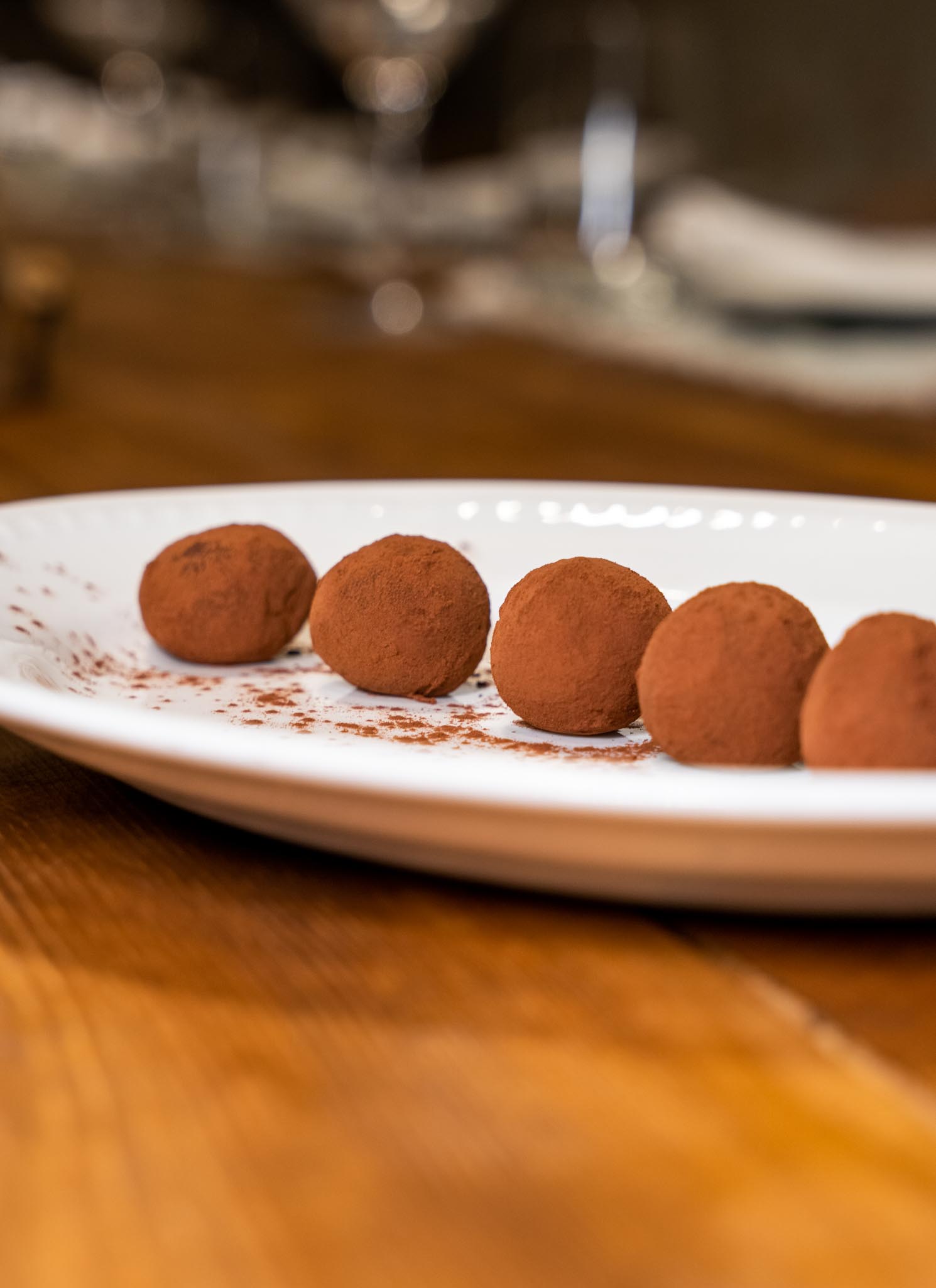 Trufes de xocolata