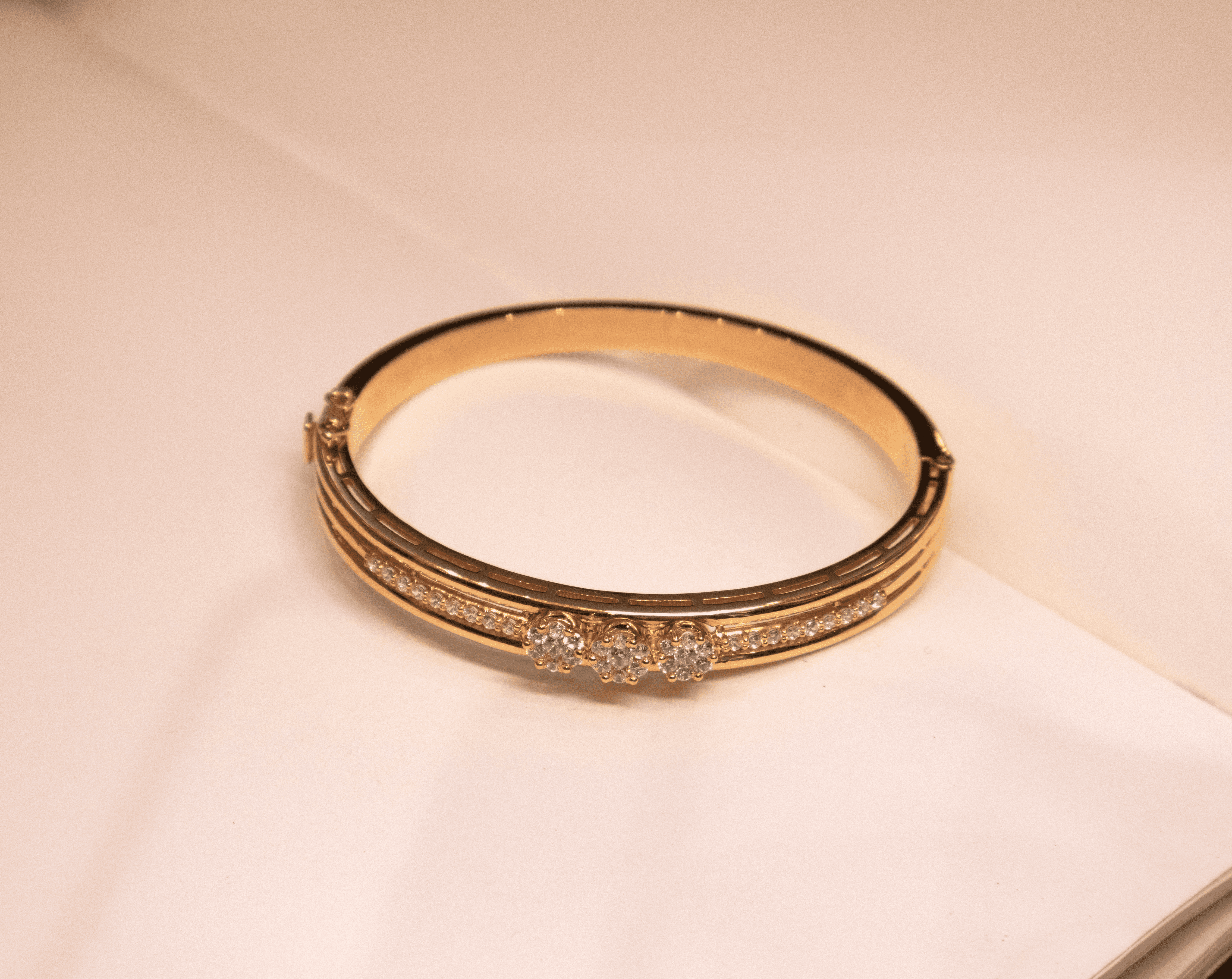 Diamond Hard Bracelet