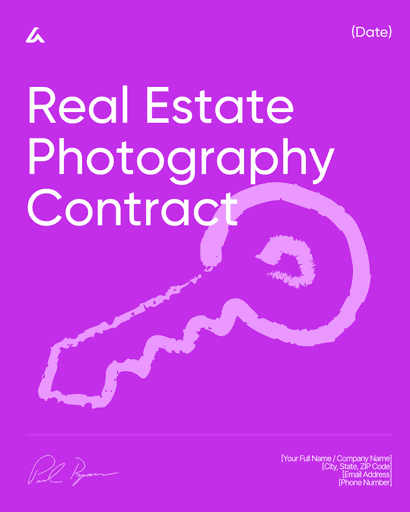 Real Estate Photography Contract
