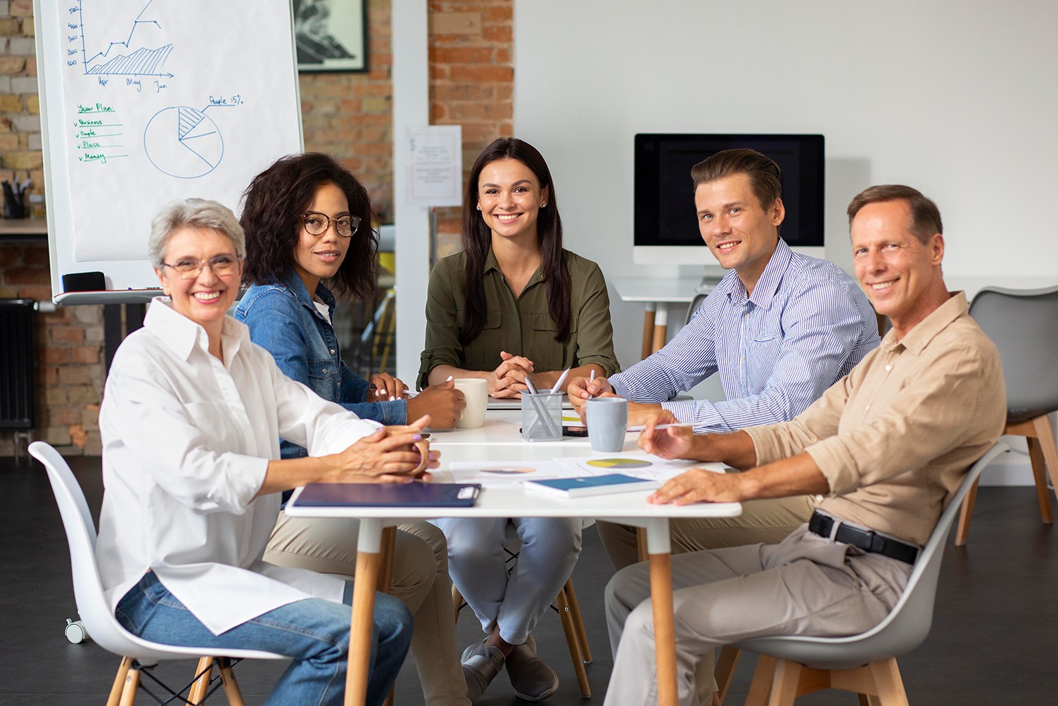people-smiling-while-conference-room