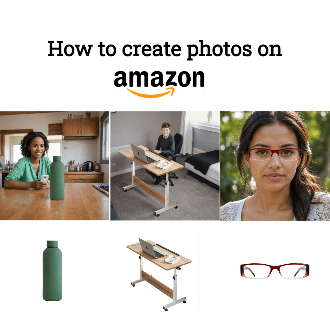 before and after images of product photos to create an amazon listing