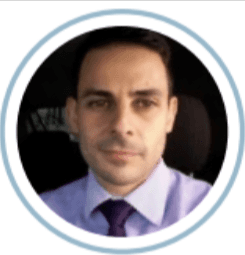 A portrait of a man facing the camera