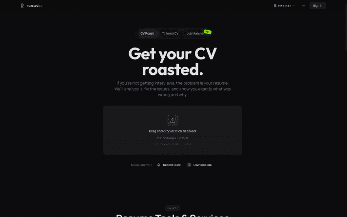 Roasted CV