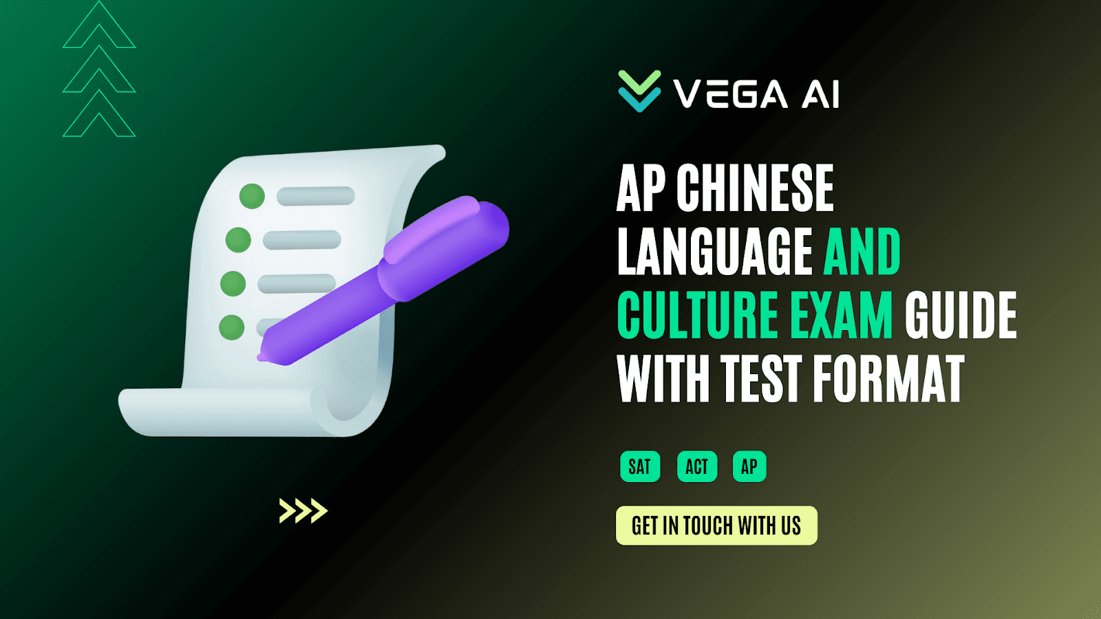 AP Chinese Language and Culture Exam Guide with Test Format