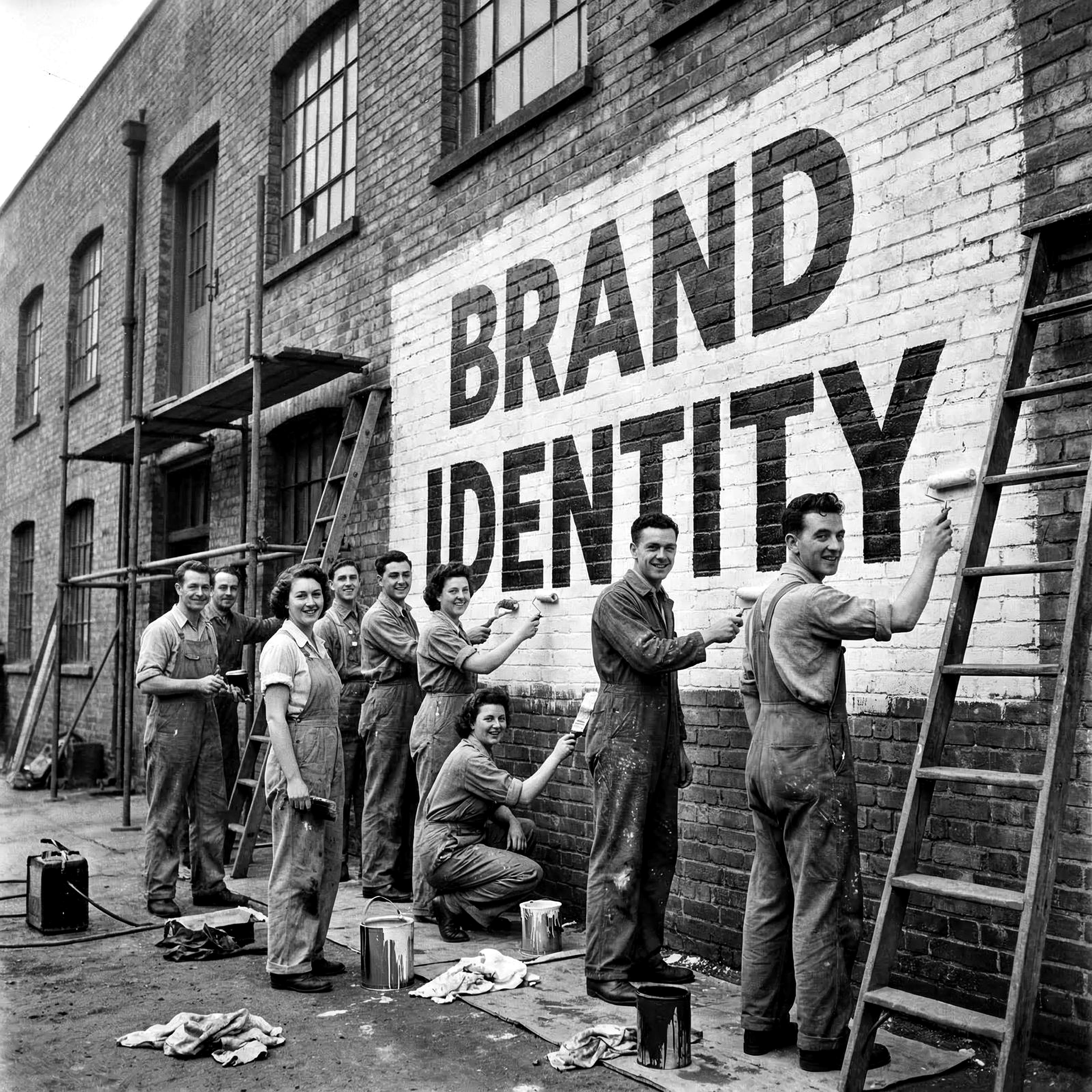 Two men are sitting at a table.