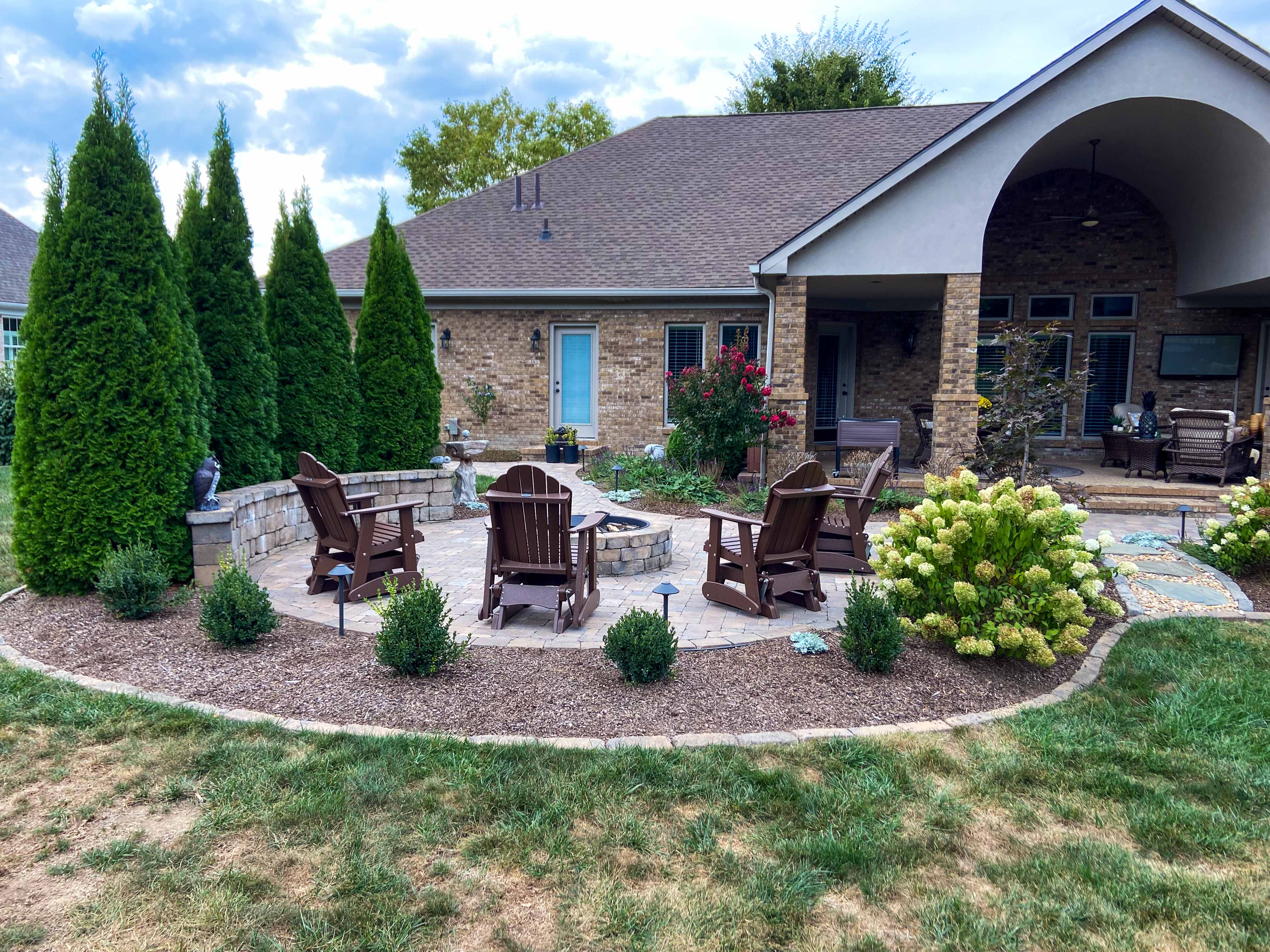 Tumbled Paver Patio System