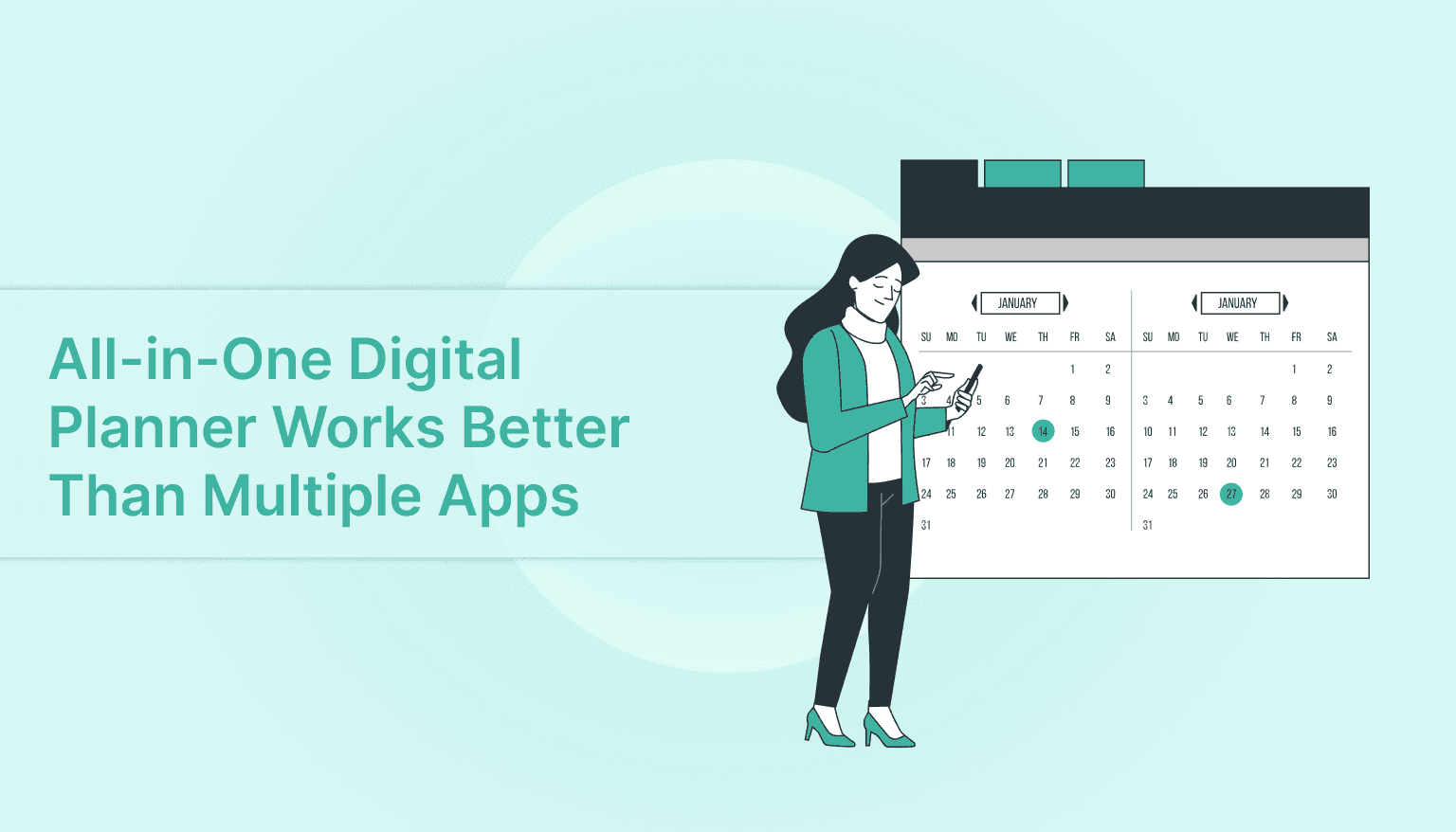 Why an All-in-One Digital Planner Works Better Than Multiple Apps