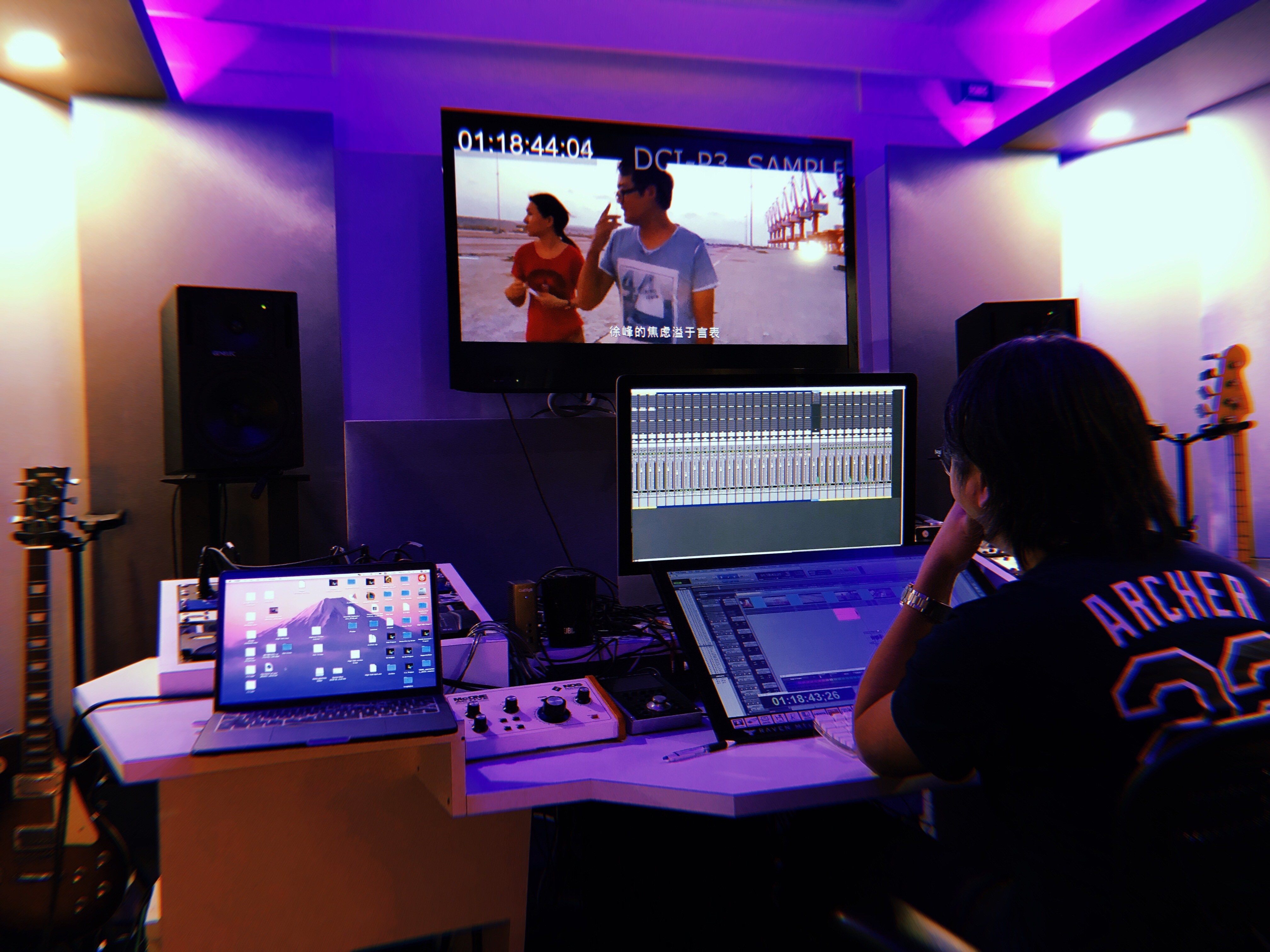 Vertical coffee can mockup with clean monochrome label design