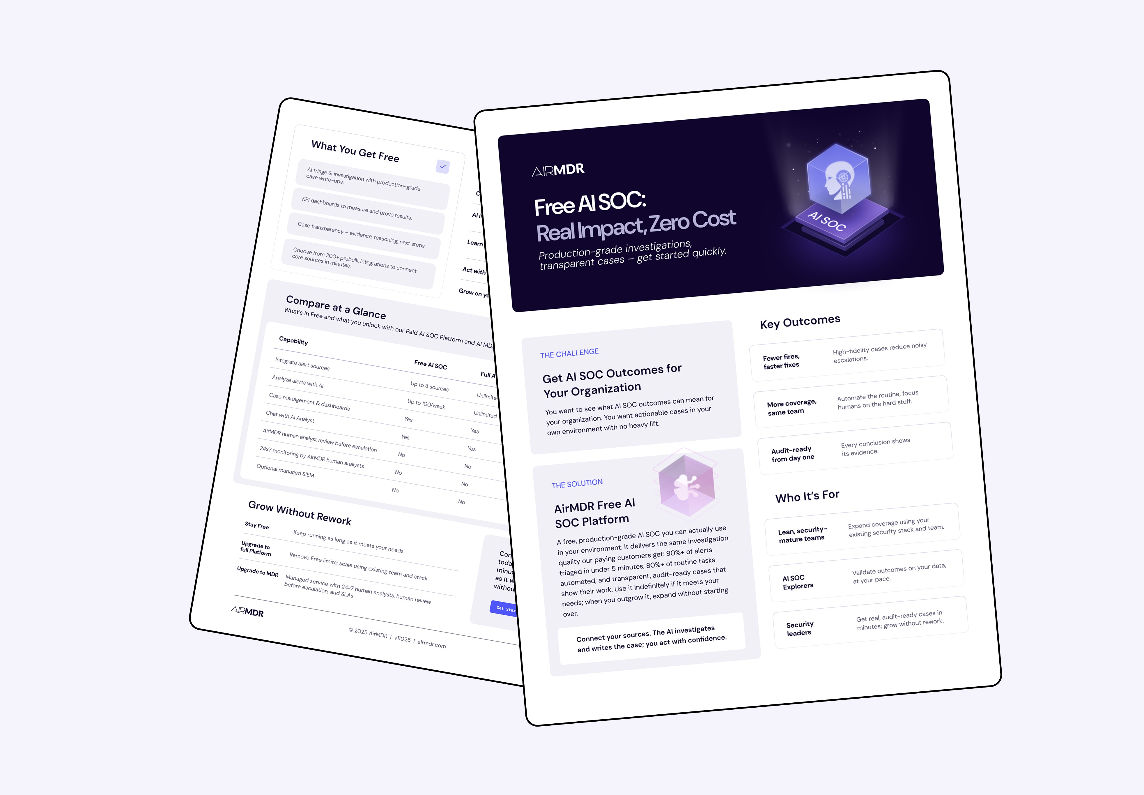 AirMDR x DesignSpace - Cyber Marketing Design Case Study