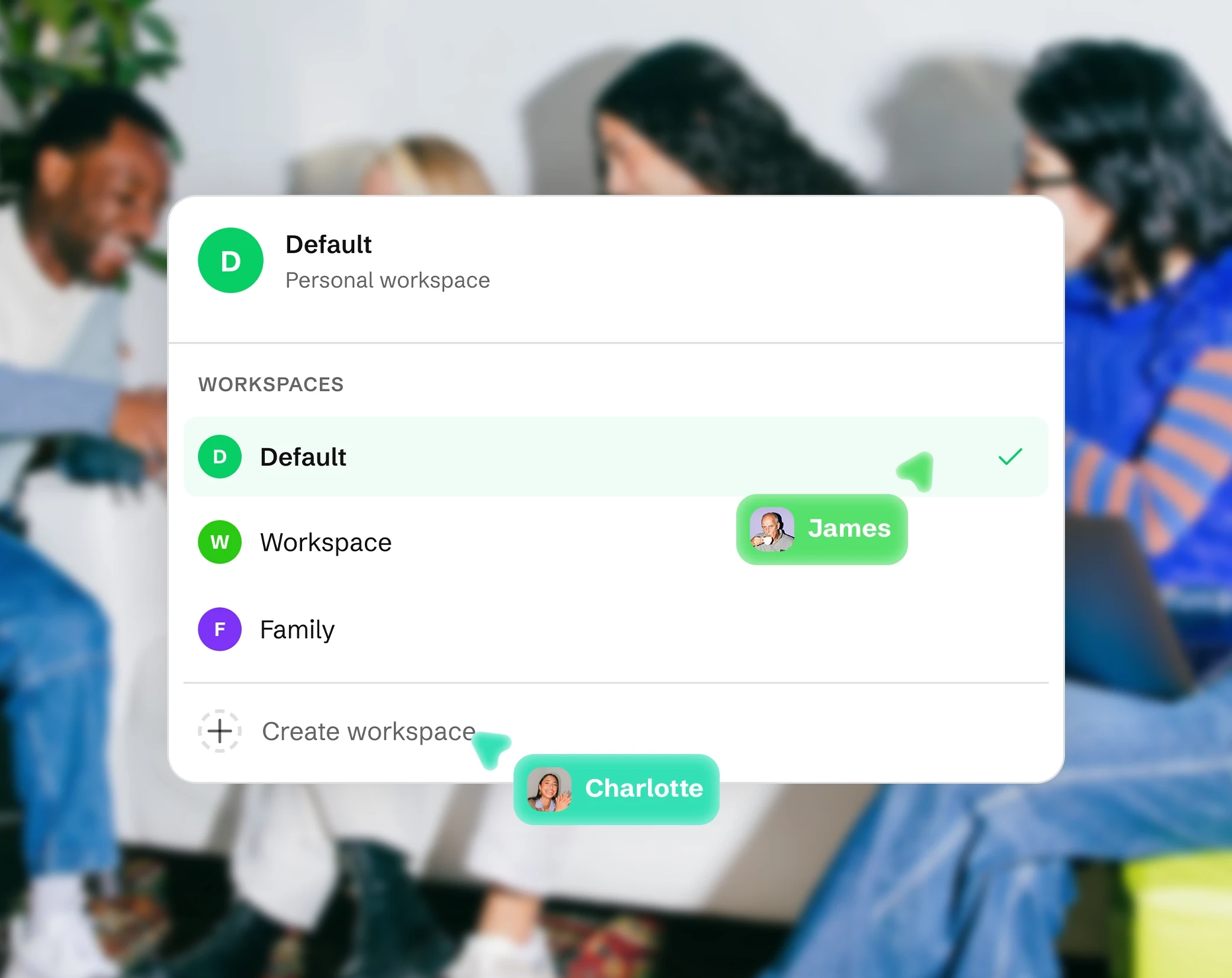 Drime workspace