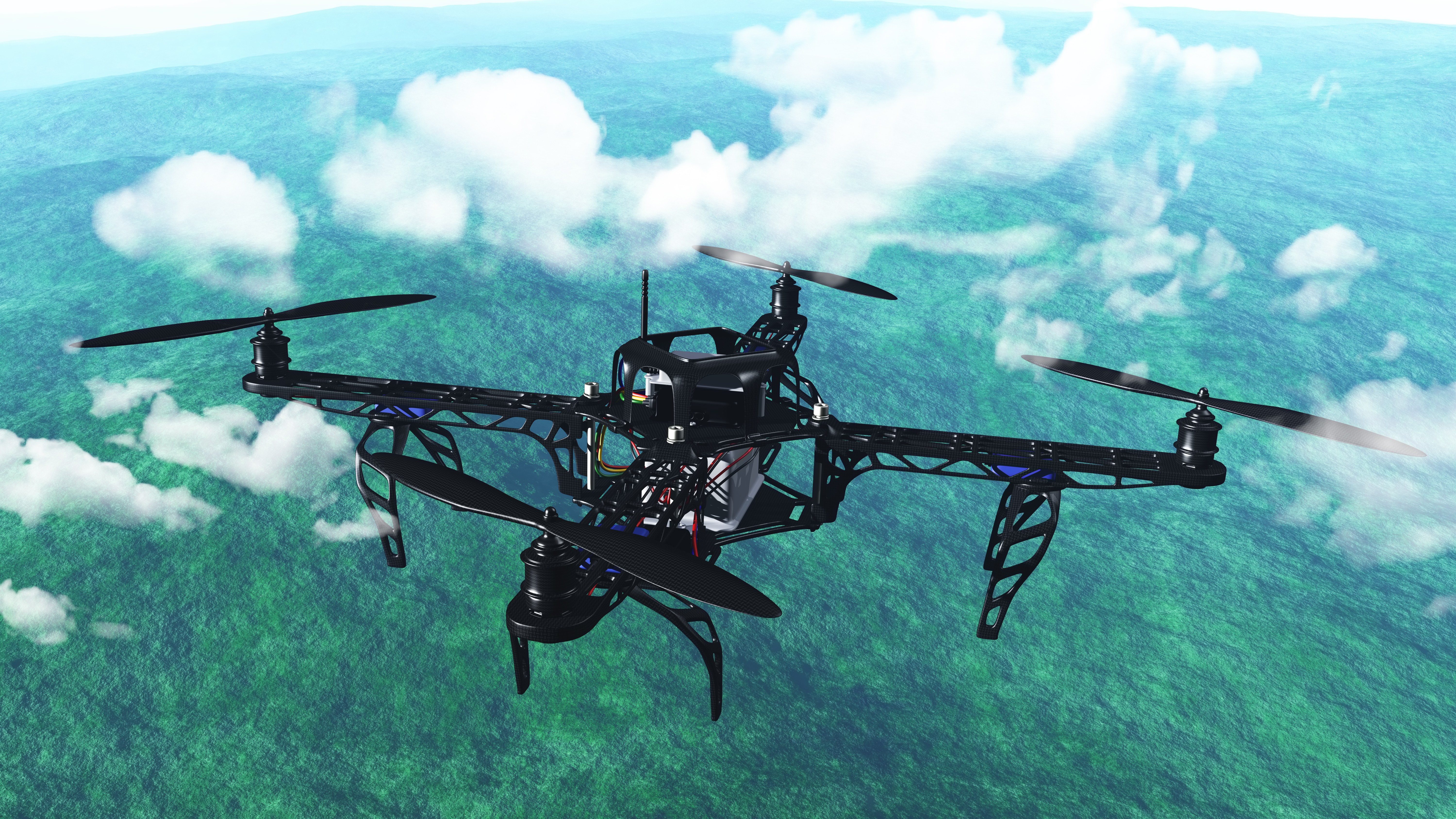 High-altitude drone