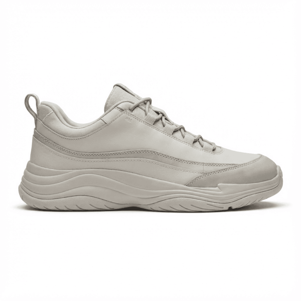 Beige Corbell Urban Drift men's sneaker with sleek leather upper and sculpted sole.
