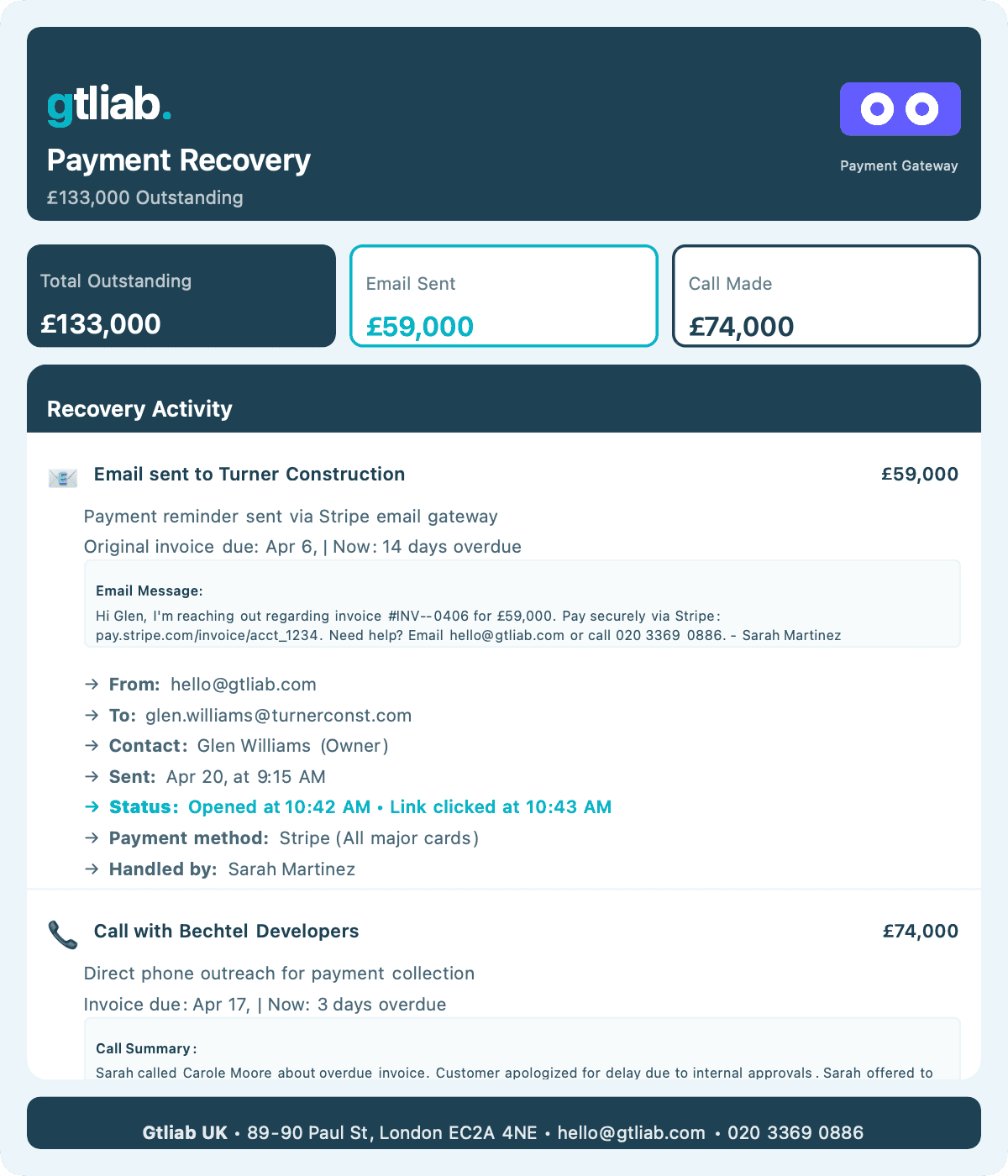 An image of Freelio's project ui