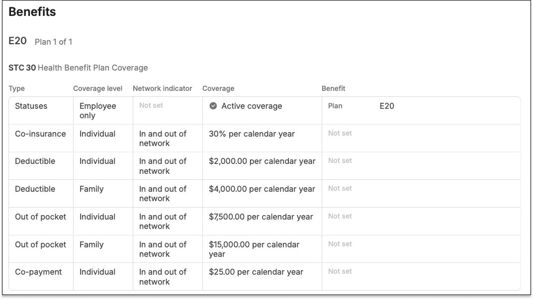 Eligibility check PDF Benefits