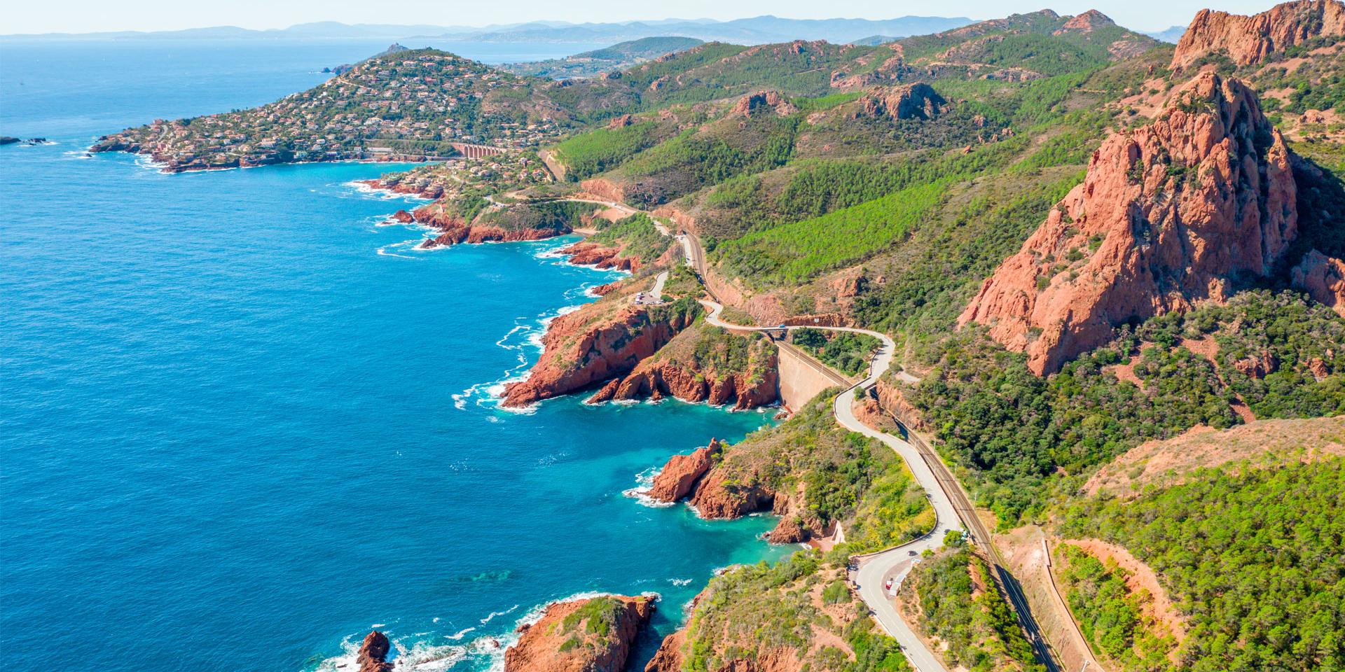 La Corniche d'Or et son Massif de l'Estérel