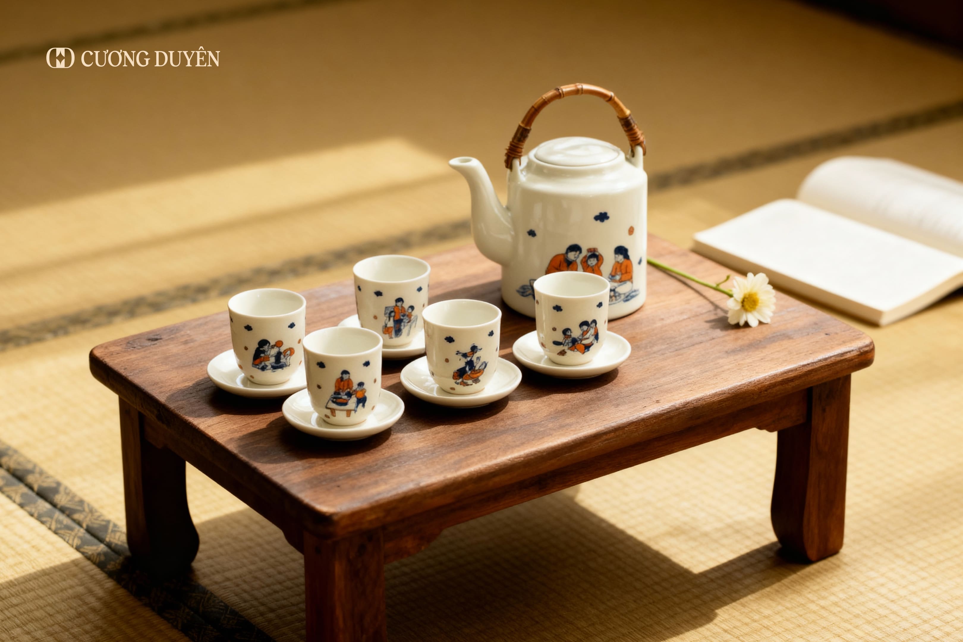 Gốm Sứ Trang Trí Phong Cách Indochine