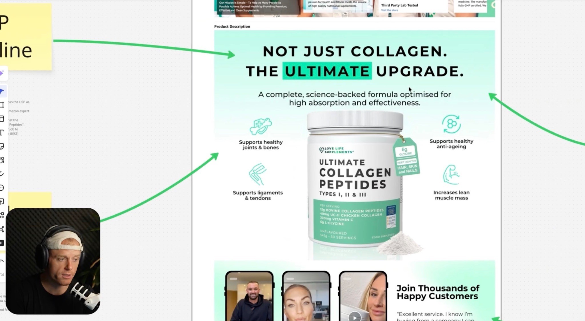 Product listing that has great USP in Amazon