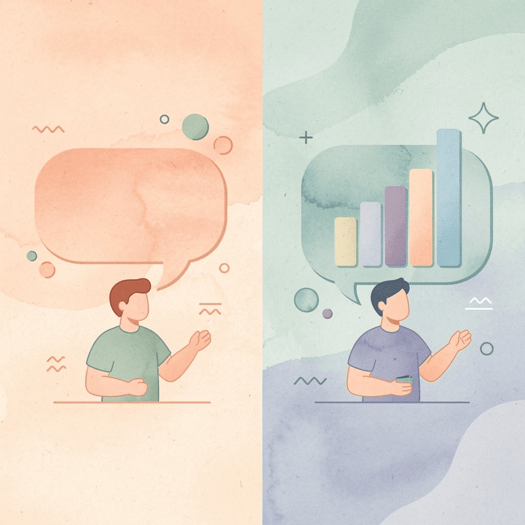 Scene illustration contrasting traditional video production with modern ecommerce demands