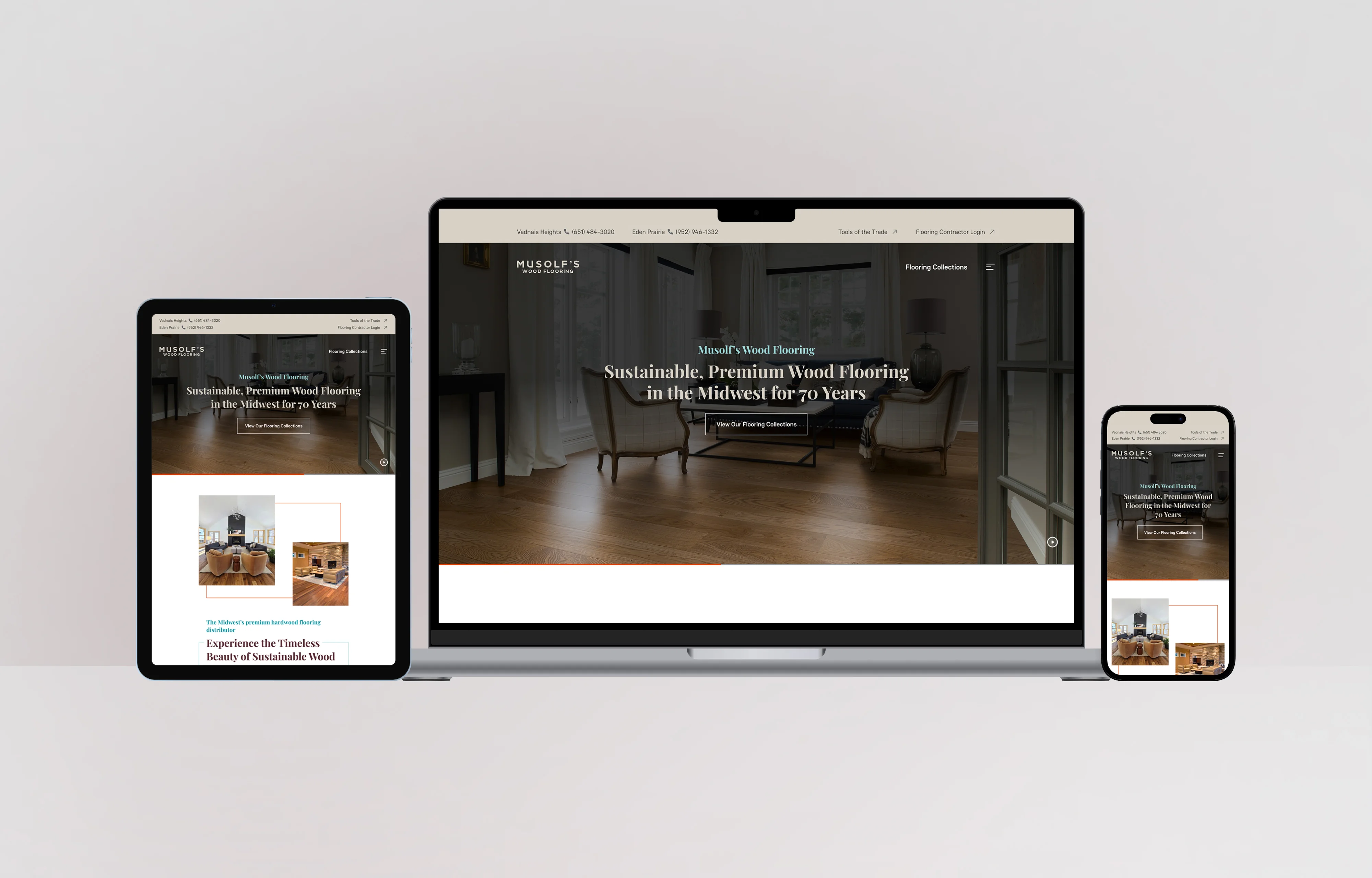 Musolfs Website Design 2