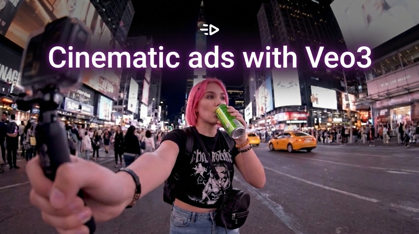 cinematic ads with veo3.