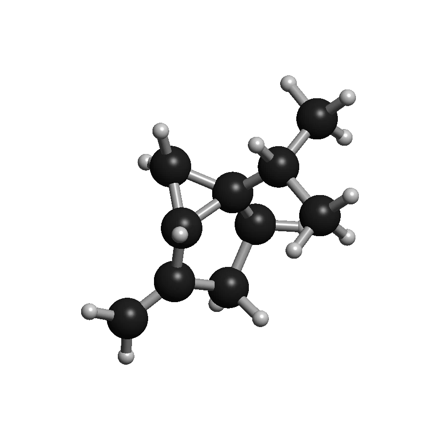 Sabinene molecular structure