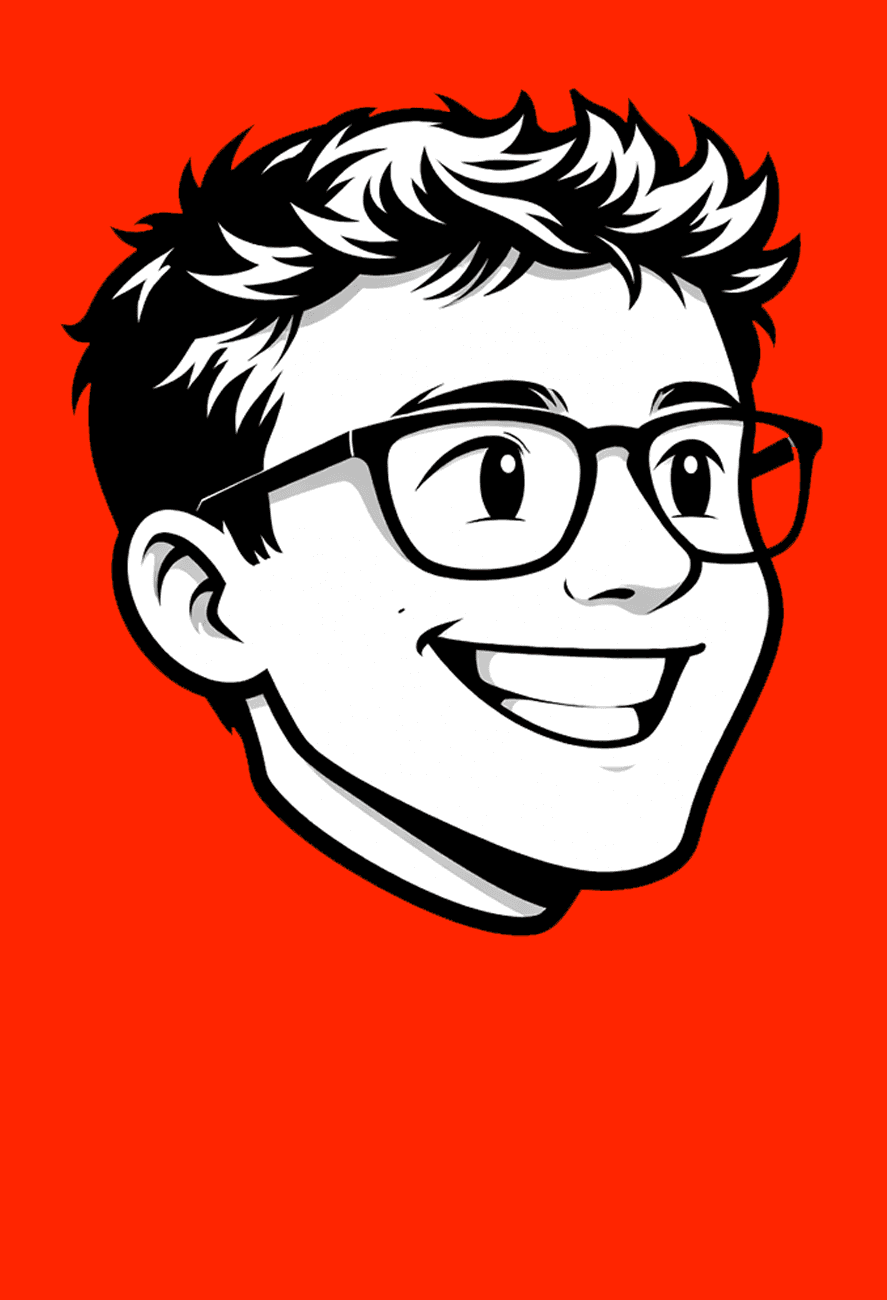 Blonde woman wearing glasses