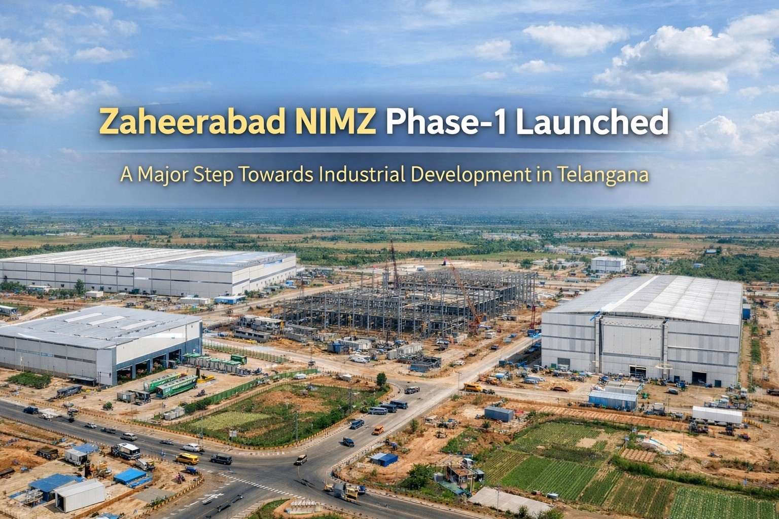NIMZ Zaheerabad Phase 1 Launched: Boost to Telangana Industrial Growth - blog cover
