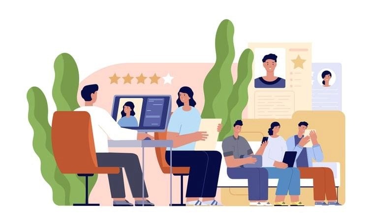 A visual representation of the importance of recruiting software for startups.