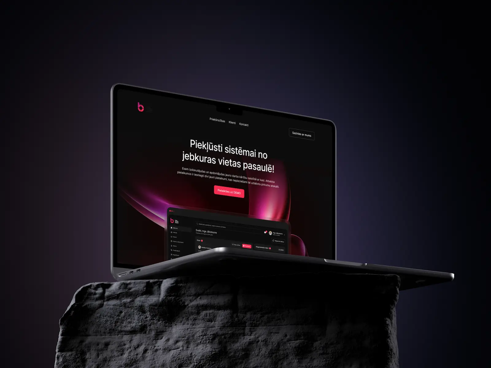 BTE UI/UX design - luut.design