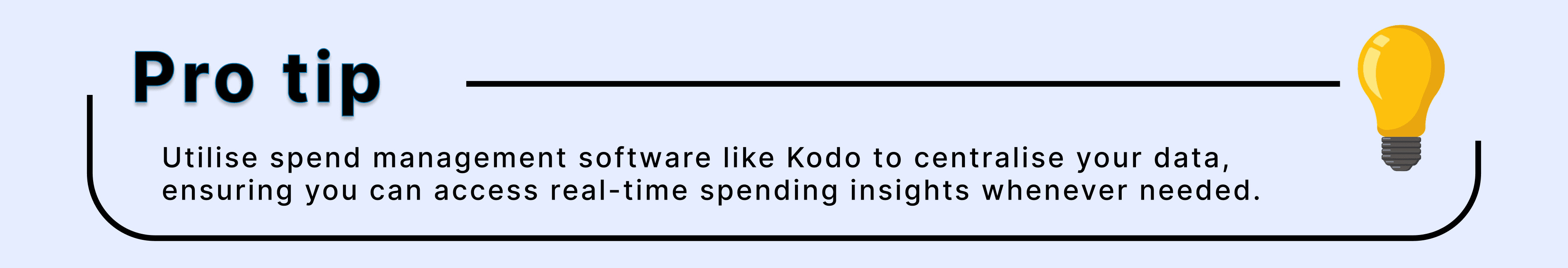 Consolidate All Spend Data