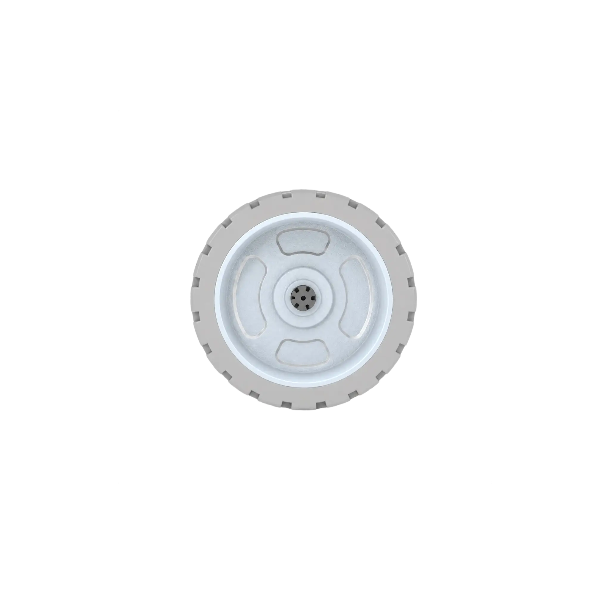 WIZPLUS Scissor Lifting Platform Rear tire