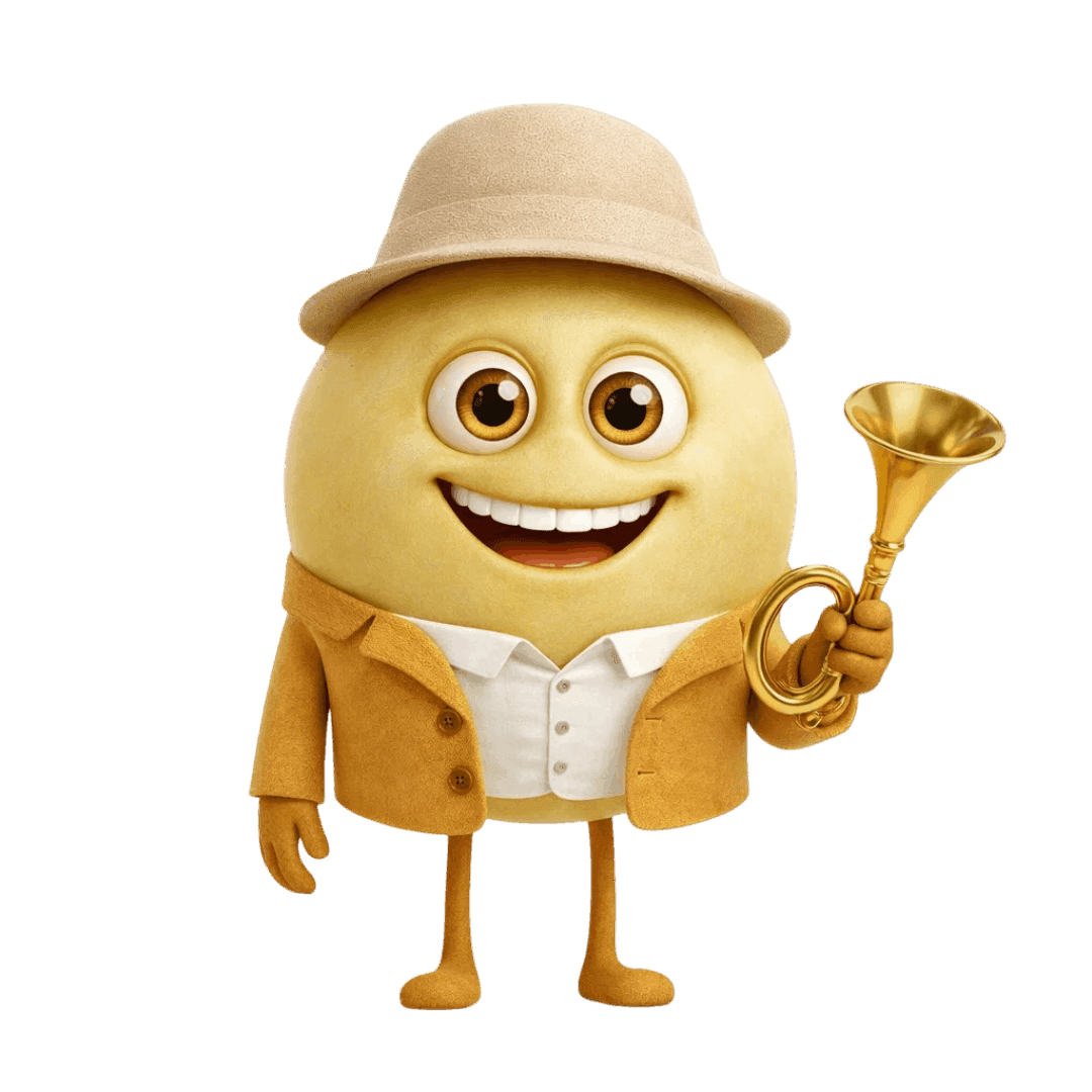 Welschriesling grape berry illustration for wine education.