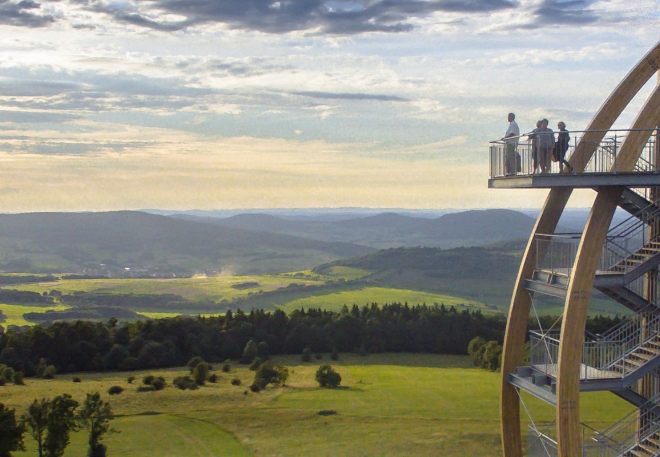 Wandern in der Rhön: Erlebe die unberührte Natur rund um das Lothar-Mai-Haus.