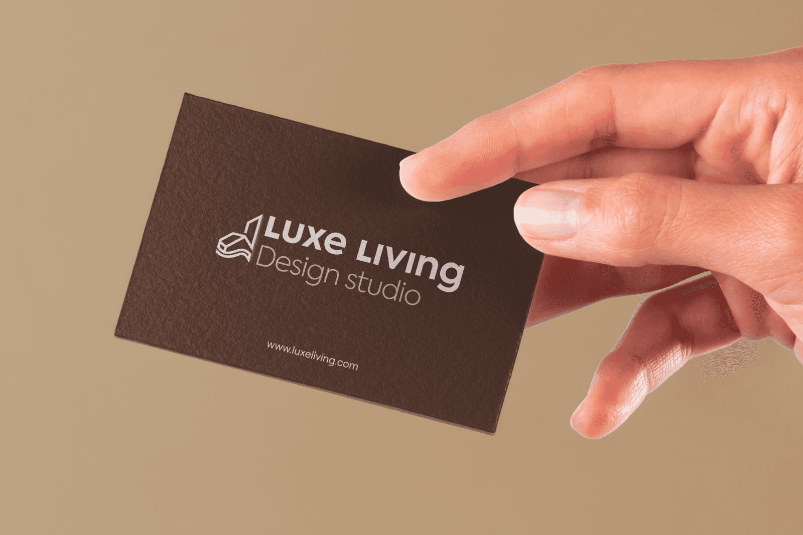 Luxe Living Design studio – visiting card