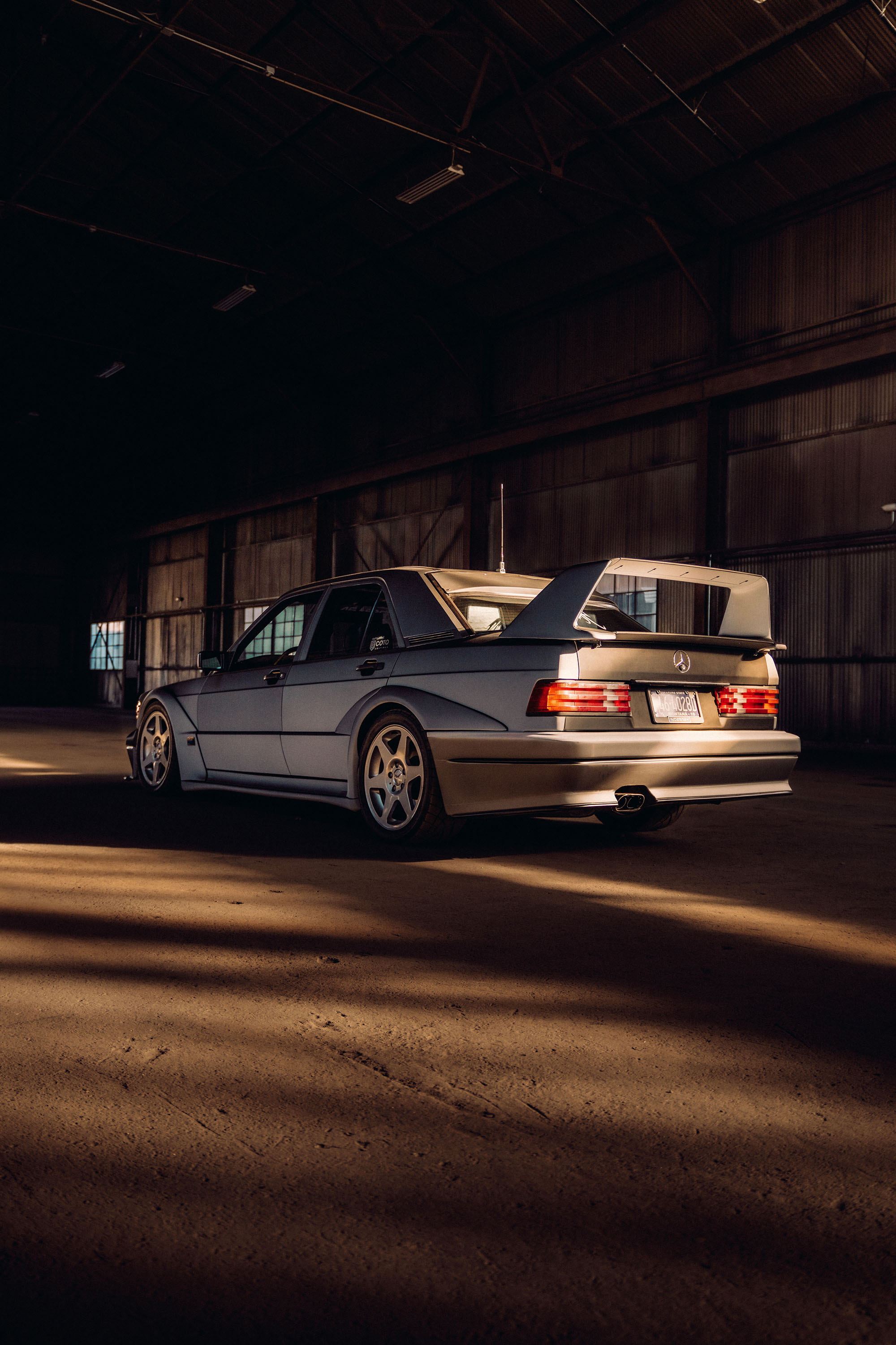 INOZETEK REVENGE Eclipse Color Shifting Dynamic PPF Mercedes Benz 190E Evo 2