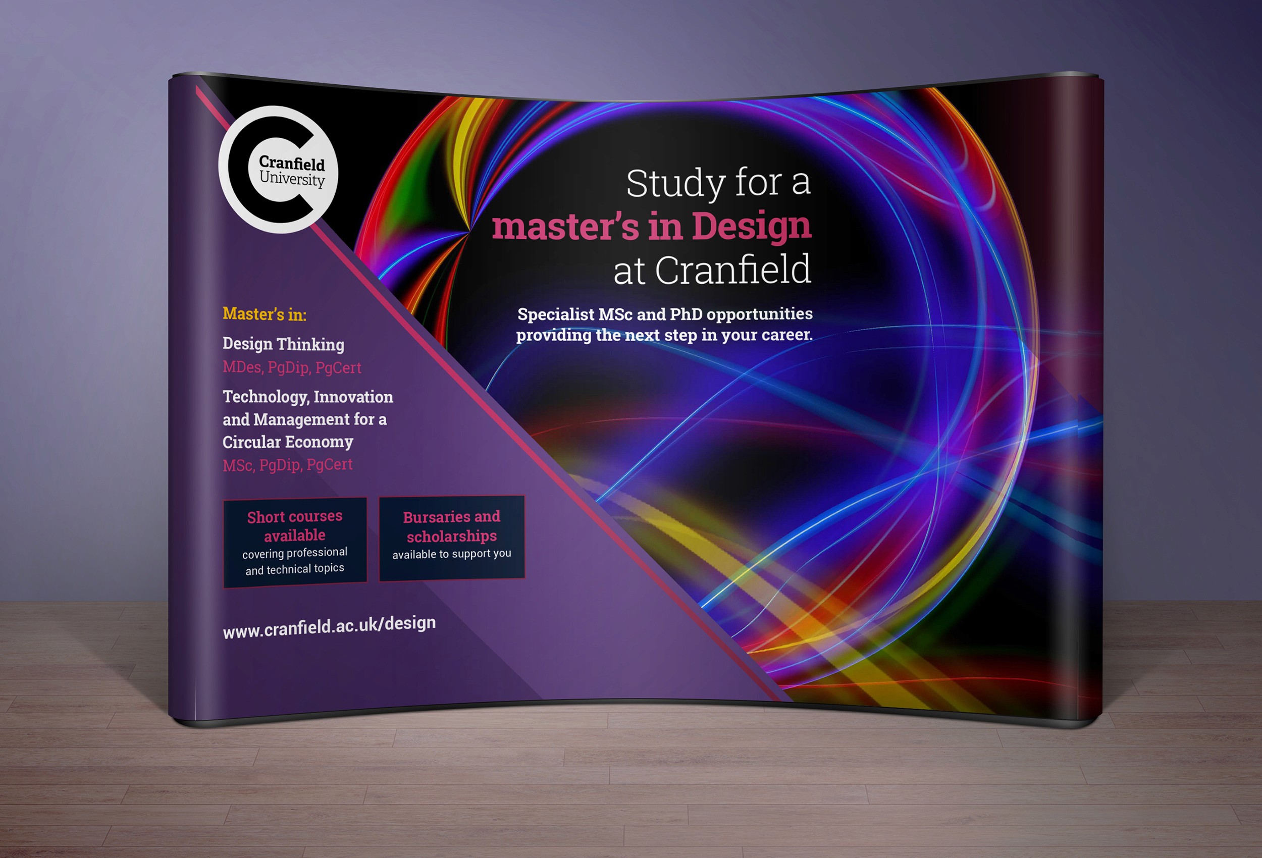 Exhibition braphics and pop-up displays