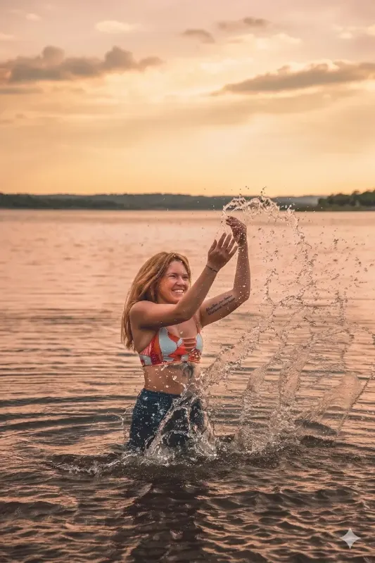 womanspashing in lake Travis, TX