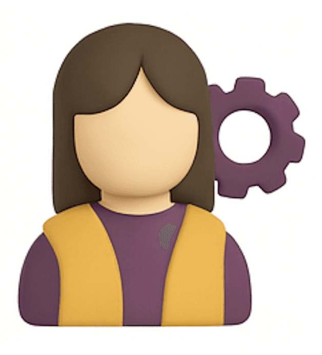 Icon of a notebook with a pencil, symbolizing discovery and strategy