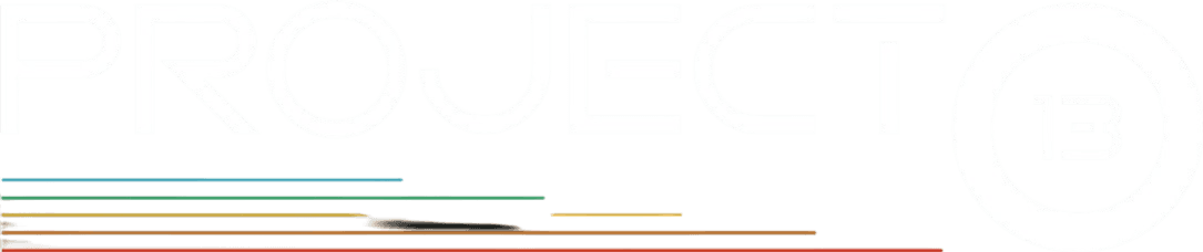 Logo Project 13 Bornem - unieke eventlocatie en escape rooms nabij Escape Fort Liezele Puurs, entertainment met Prison Brake escape en feesten op Klein Mechelen 13 Bornem