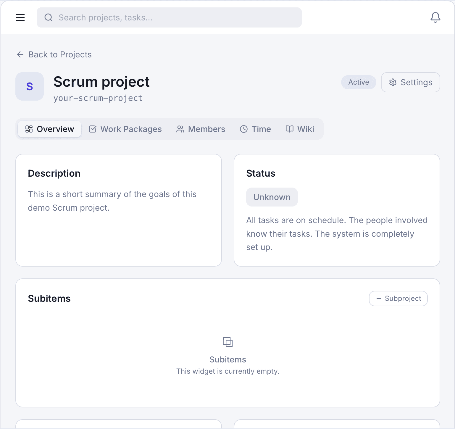 An image of Freelio's project ui