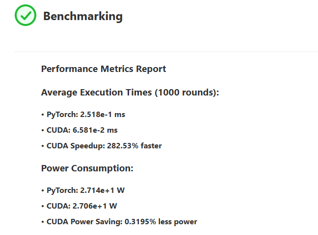Benchmark Test