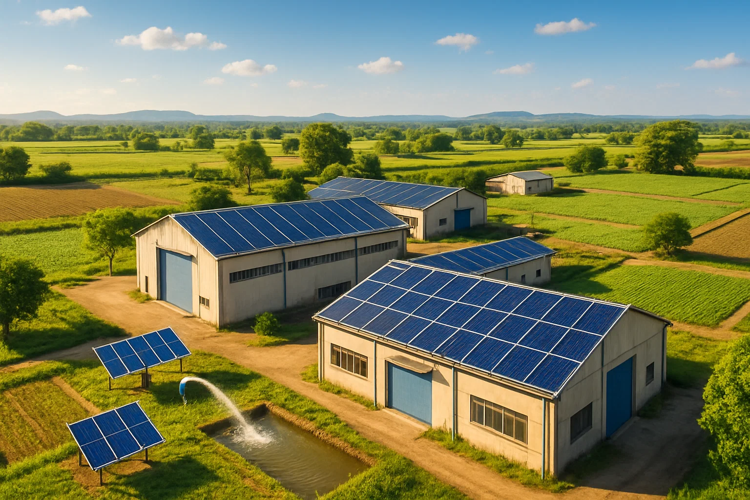 Solar Rooftop in Rural Area India