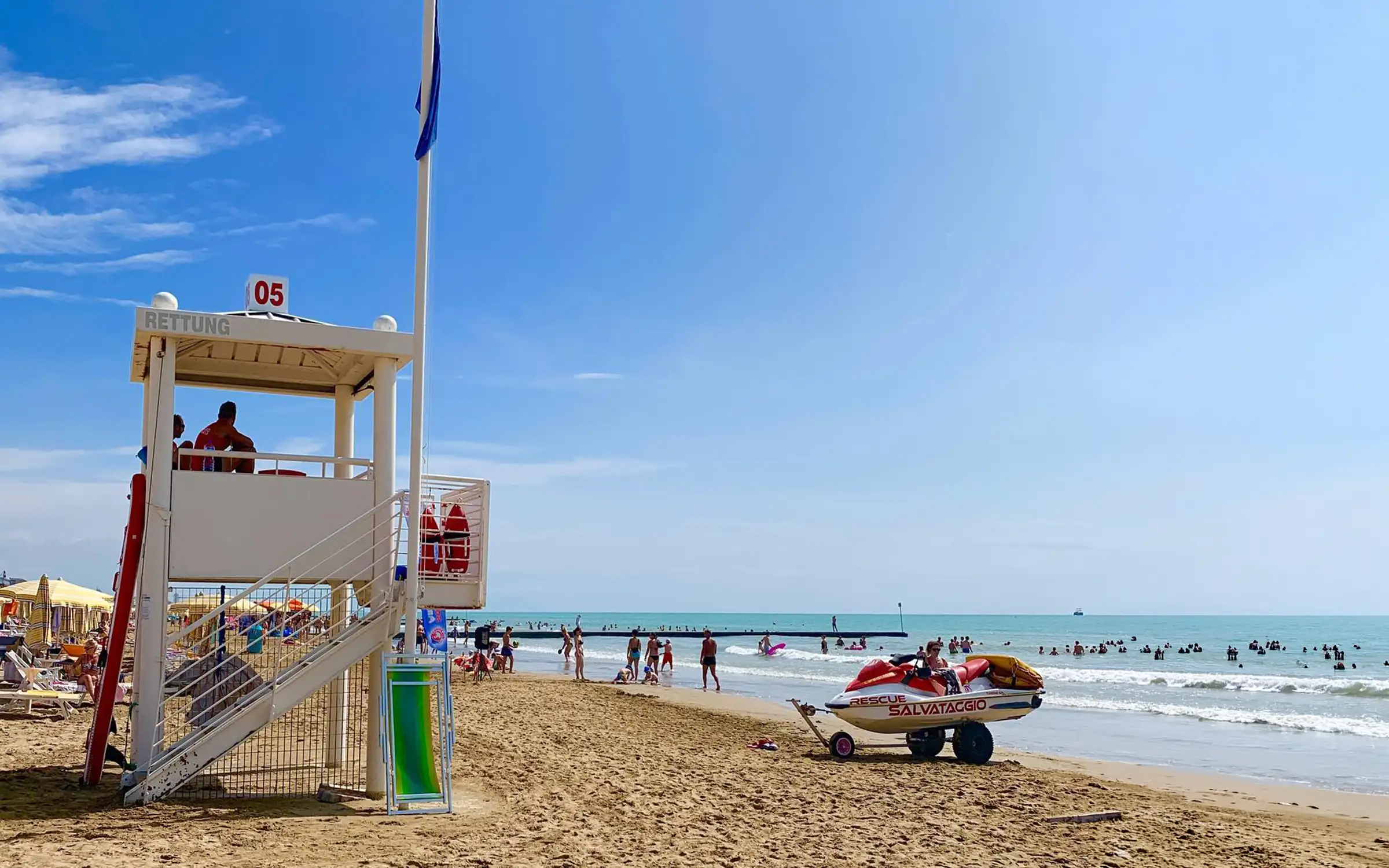 Milelang strand i Jesolo | Expa Travel