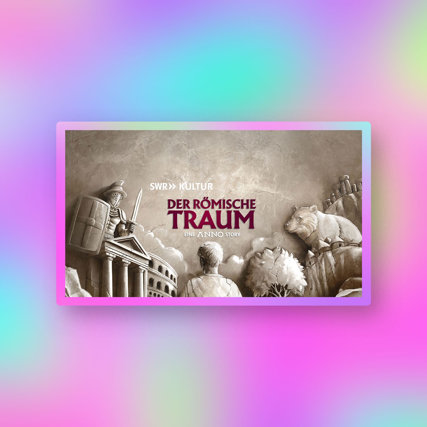 Cover für das Hörspiel "Der römische Traum - Eine Anno-Story"
