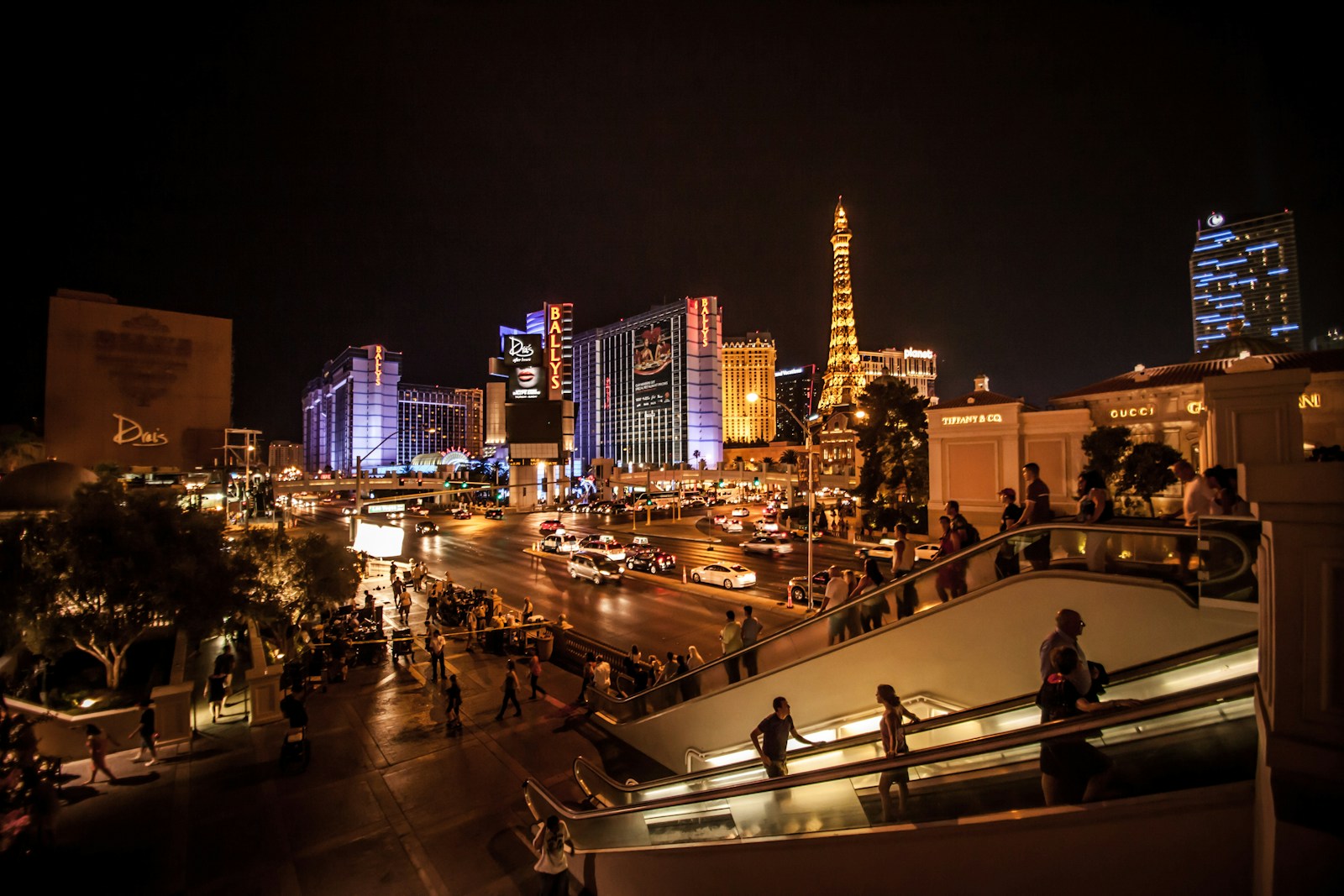 Las Vegas Strip nightlife and hospitality district