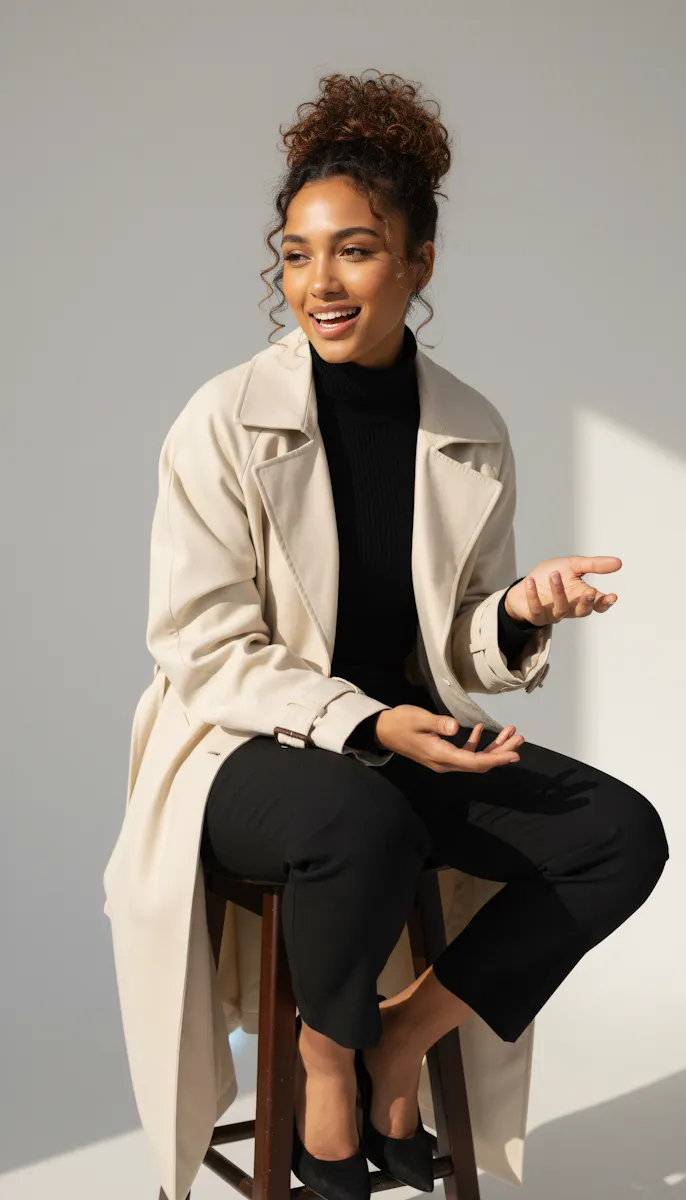 Studio portrait